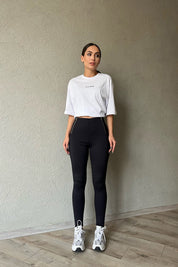 Lacivert Fermuar Detaylı Tayt SY-1467-Lacivert