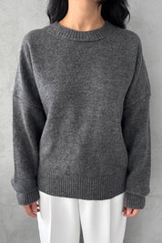 Antrasit Premium Triko Kazak SY-3360-Antrasit