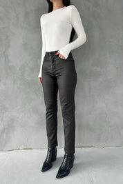 Haki Mumlu Görünüm Jean SY-1424-Haki