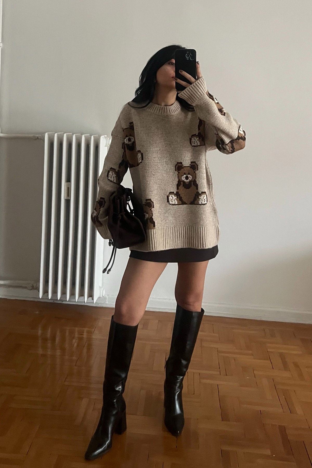 Bej Ayıcıklı Kazak SY-2882-Bej