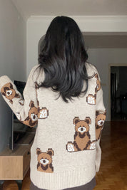 Bej Ayıcıklı Kazak SY-2882-Bej