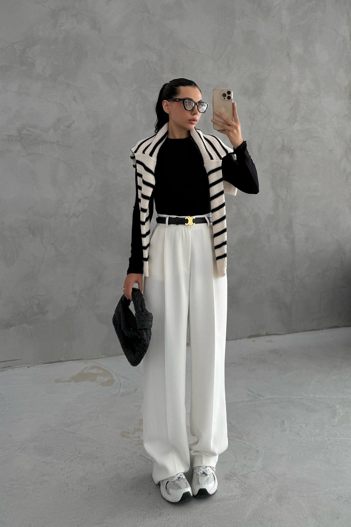 Ekru Premium Kumaş Pantolon SY-3355-Ekru