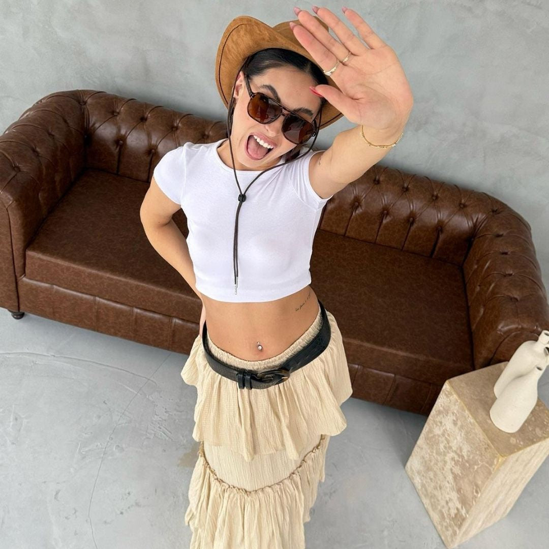 Crop Üstlerle Hangi Etek Modelleri Uyumlu?