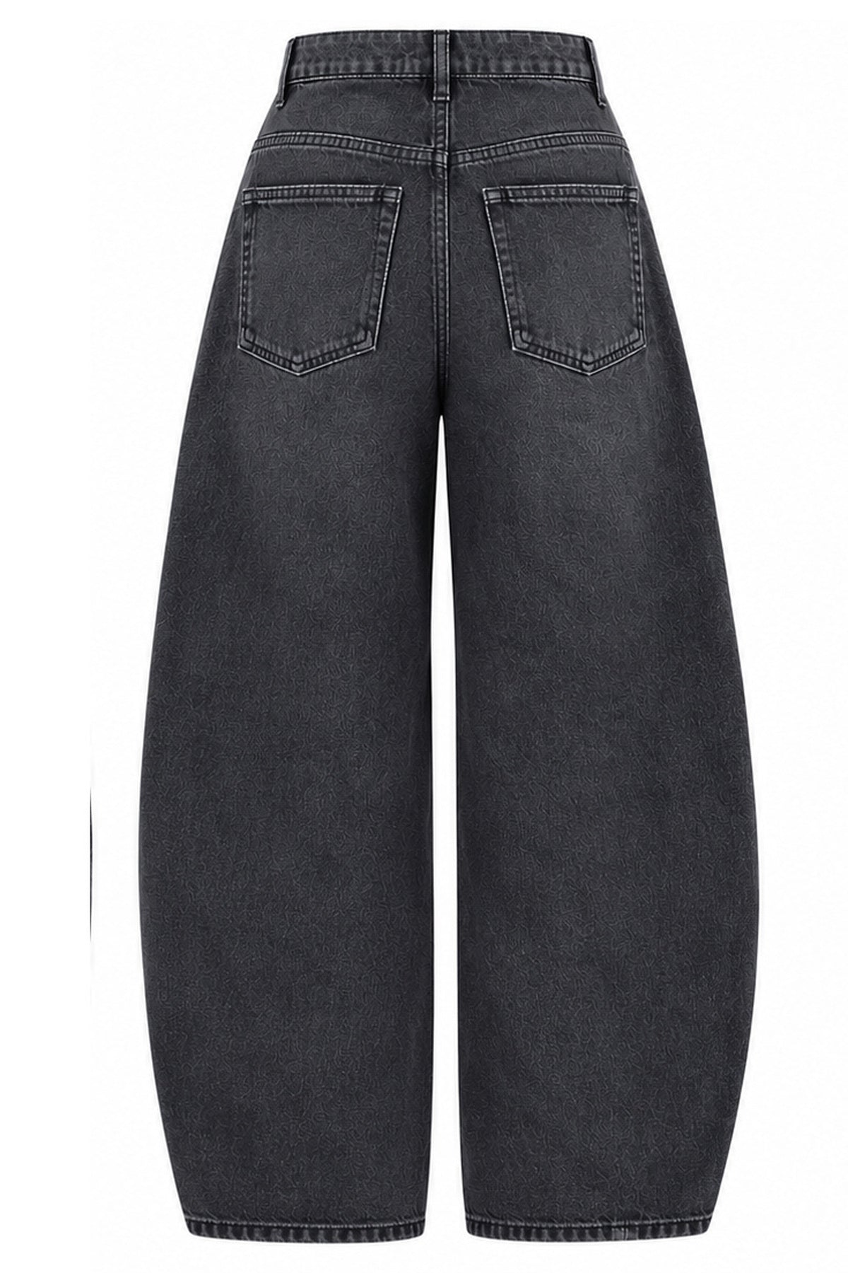 Füme Barrel Leg Jean SY-3906-Füme