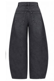 Füme Barrel Leg Jean SY-3906-Füme