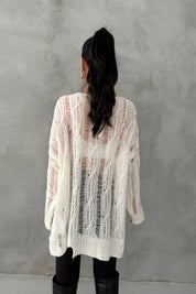 Ekru Ajurlu Kazak SY-3457-Ekru