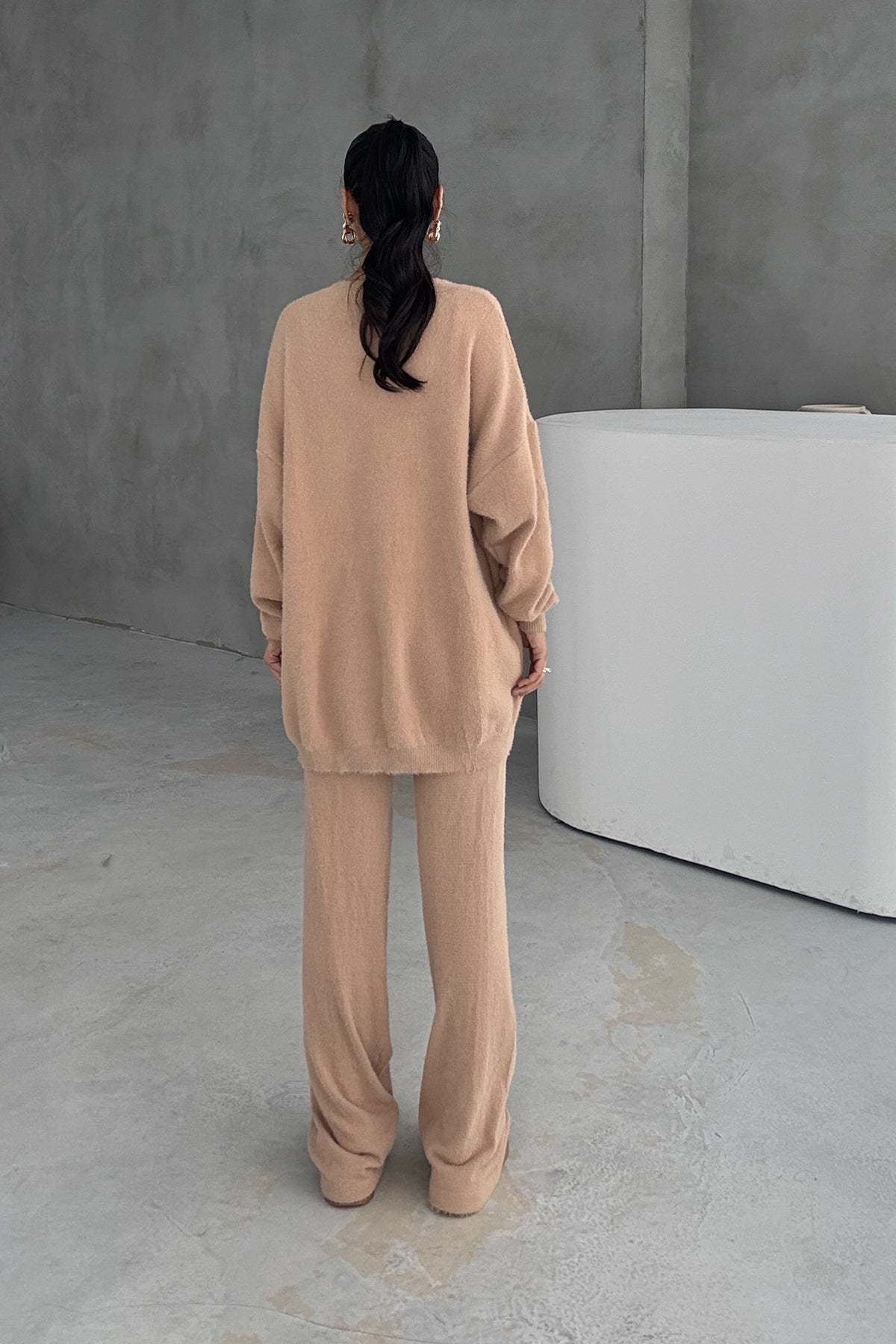 Yumuşak Dokulu Bej Üçlü Takım SY-3380-Bej