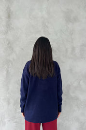 Teddy Bear Lacivert Kazak SY-2550-Lacivert