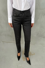 Siyah Mumlu Görünüm Jean SY-1424-Siyah