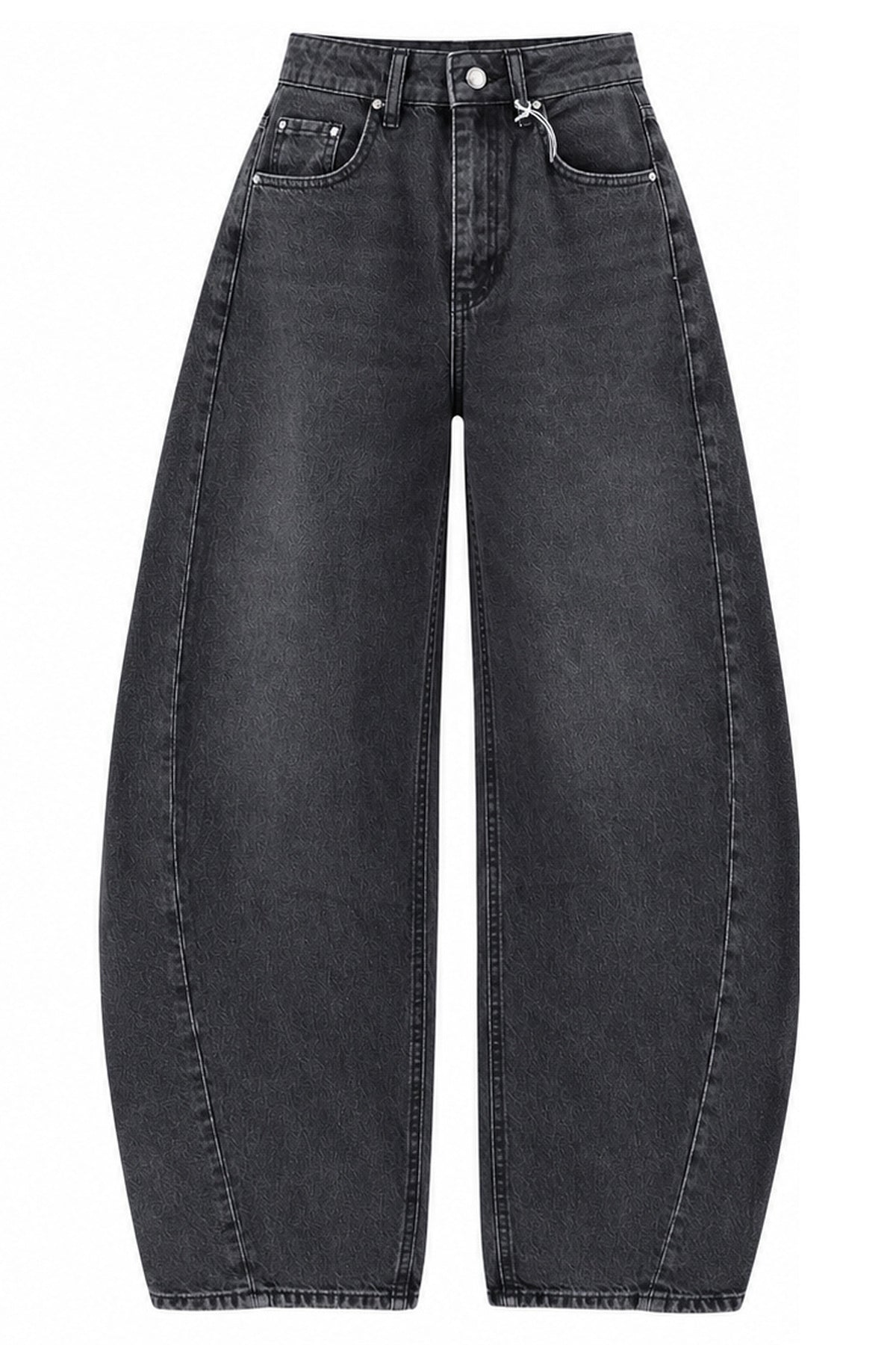 Füme Barrel Leg Jean SY-3906-Füme