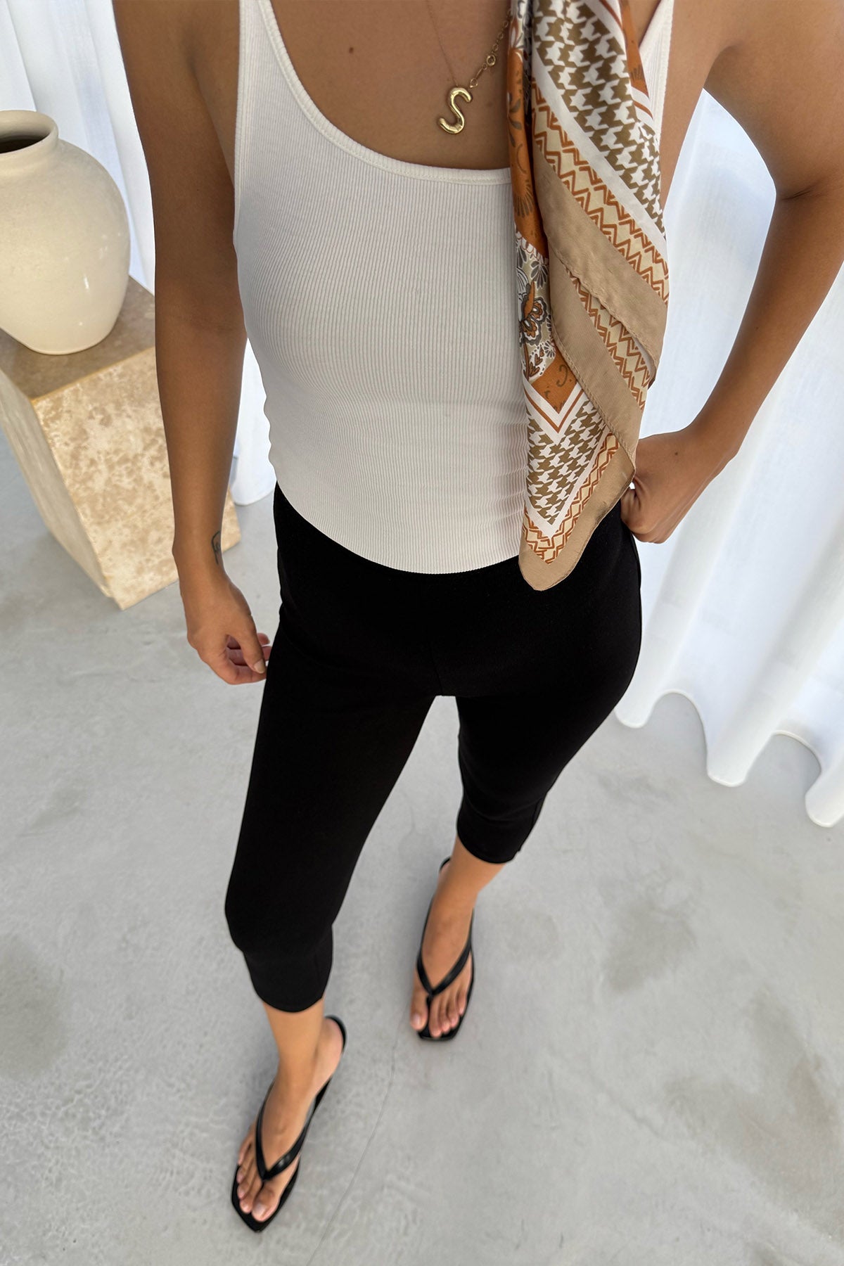 Siyah Kapri Pantolon SY-3347-Siyah