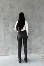 Haki Mumlu Görünüm Jean SY-1424-Haki