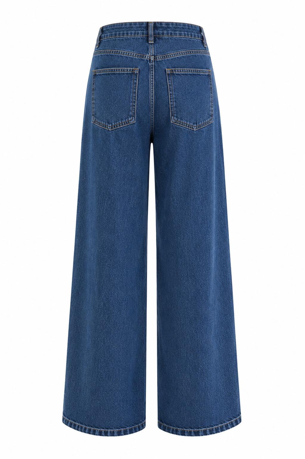 Mavi Tencel Yumuşak Dokulu Palazzo Jean SY-3834-Mavi