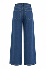 Mavi Tencel Yumuşak Dokulu Palazzo Jean SY-3834-Mavi