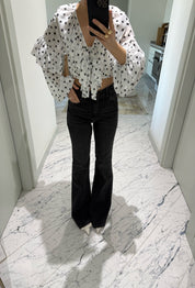 Zr Flare Füme Jean SY-3614-Füme