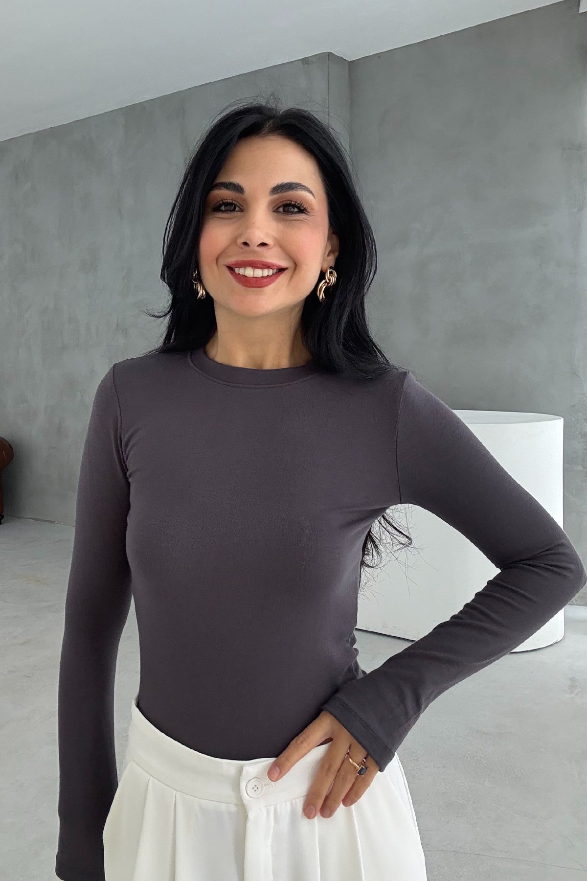 Marka Model  Parmak Geçmeli Antrasit Body SY-3413-Antasit