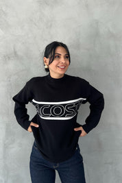 Siyah L Muadili Triko Kazak SY-2465-Siyah