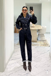 Lacivert Denim Jean Tulum SY-3663-Lacivert