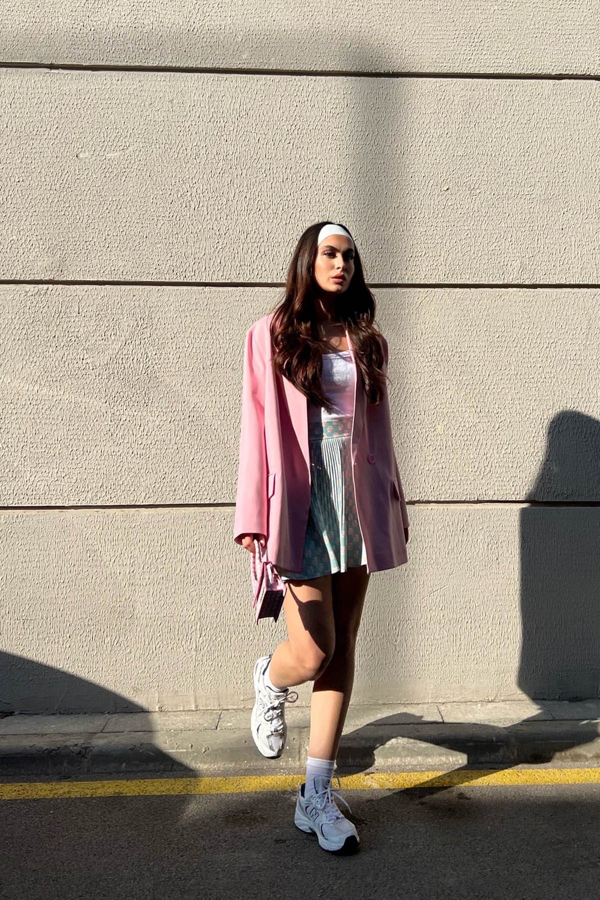 Mint Yeşili Piliseli İçi Şort Astarlı Mini Etek SY-1578-Mint