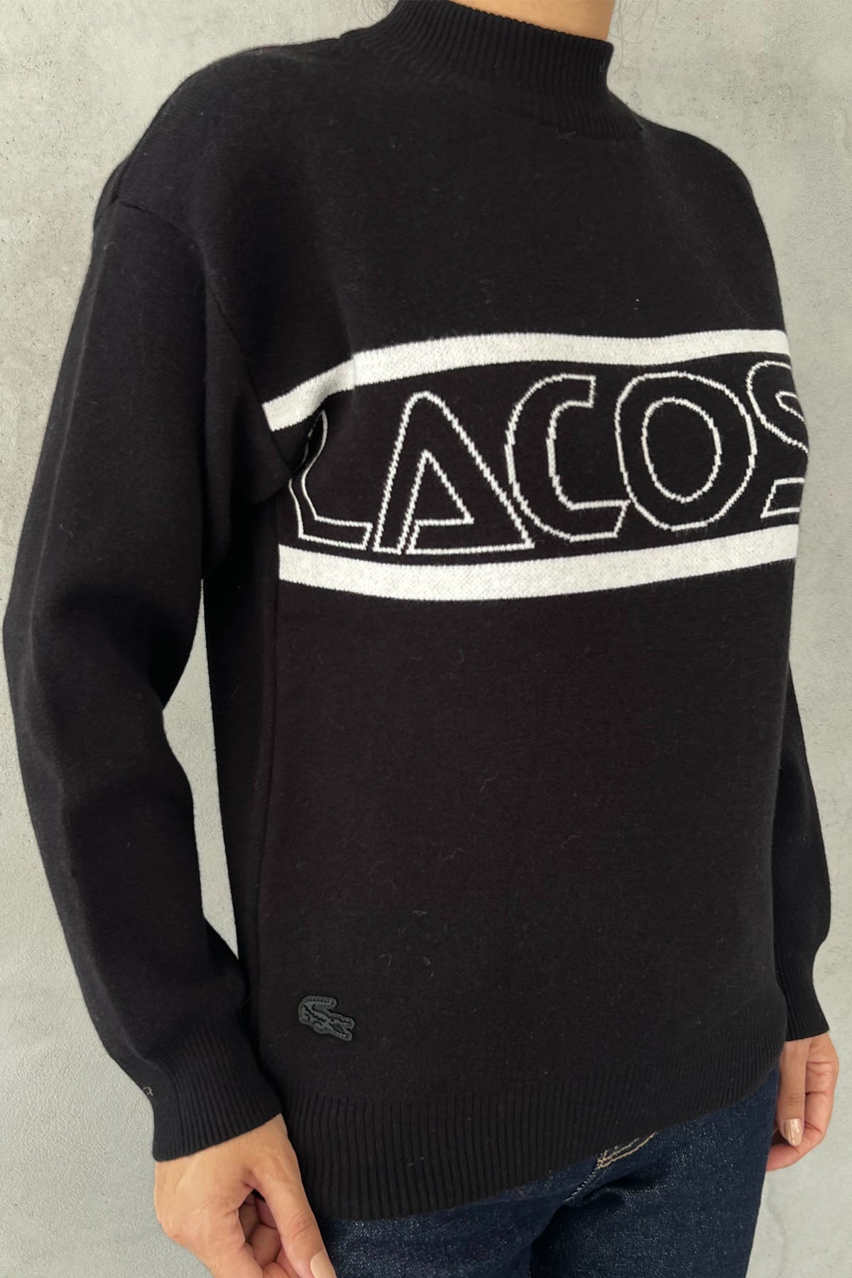 Siyah L Muadili Triko Kazak SY-2465-Siyah