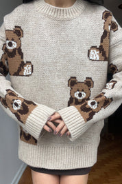 Bej Ayıcıklı Kazak SY-2882-Bej