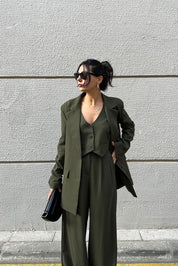 Haki Premium Ceket SY-2878-Haki