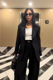Ola Siyah Maskülen Blazer Ceket SY-3857-Siyah