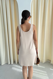 Vizon Modal Kısa Elbise SY-3208-Vizon