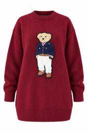 Teddy Bear Bordo Kazak SY-2550-Bordo