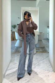 Açık Mavi Wide Leg Jean SY-3625-Açık Mavi