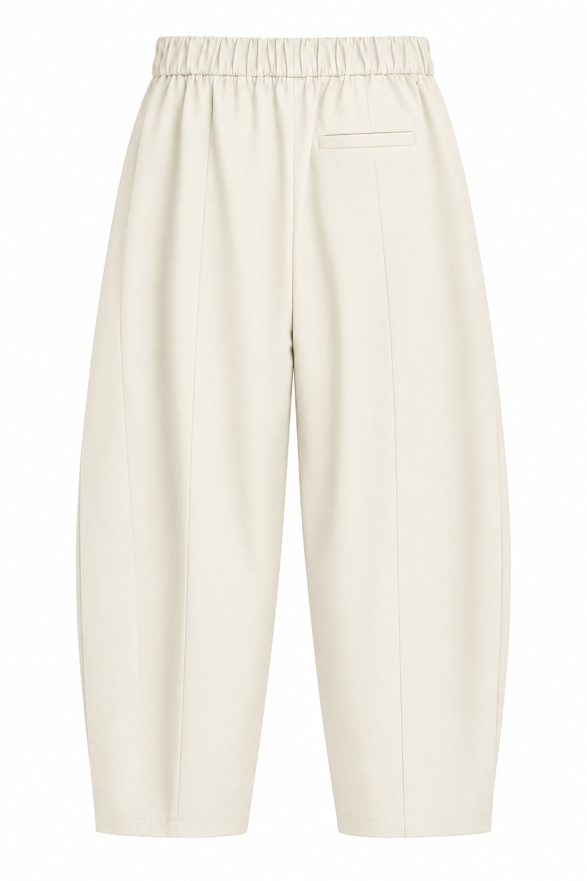 Barrel Comfort Rahat Kesim Pantolon SY-3858-Beyaz