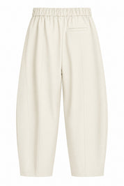 Barrel Comfort Rahat Kesim Pantolon SY-3858-Beyaz