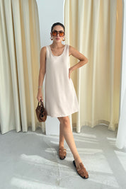 Vizon Modal Kısa Elbise SY-3208-Vizon