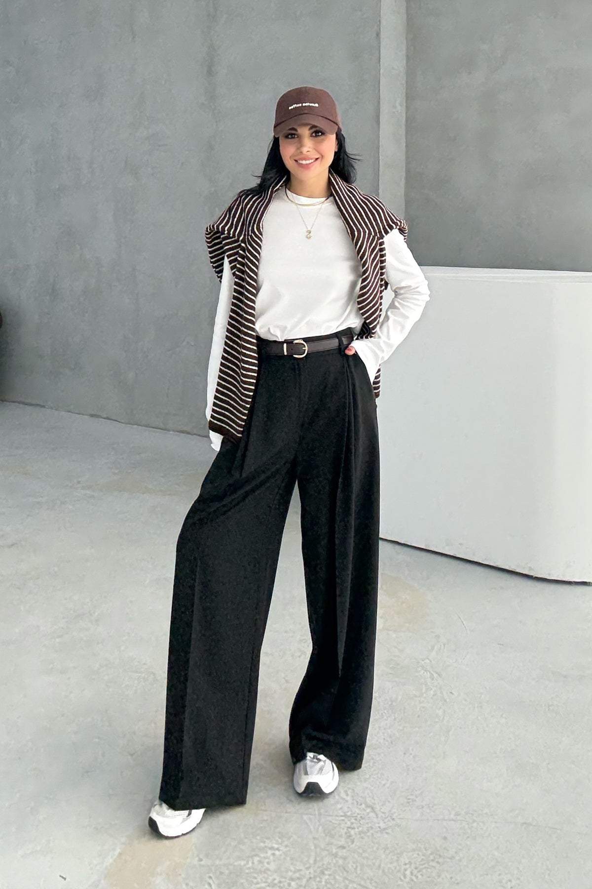 Siyah Premium Poliviskon Pantolon SY-3353-Siyah