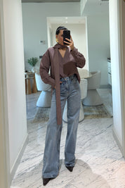 Açık Mavi Wide Leg Jean SY-3625-Açık Mavi