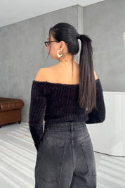 Siyah Kot Baggy Pantolon SY-3382-Siyah